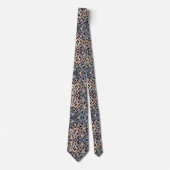 Trendy & Bold | Opal Luipaardprint Halsebandje Stropdas (Voorkant)