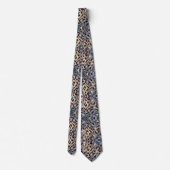 Trendy & Bold | Opal Luipaardprint Halsebandje Stropdas (Achterkant)