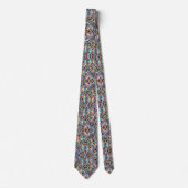 Trendy & Bold | Opal Luipaardprint Halsebandje Stropdas (Voorkant)