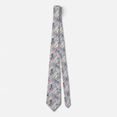 Trendy & Bold | Opal Luipaardprint Halsebandje Stropdas (Voorkant)
