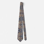 Trendy & Bold | Opal Luipaardprint Herenstrik Stropdas (Voorkant)
