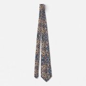 Trendy & Bold | Opal Luipaardprint Herenstrik Stropdas (Achterkant)