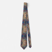 Trendy & Bold | Opal Luipaardprint Herenstrik Stropdas (Voorkant)
