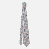 Trendy & Bold | Opal Luipaardprint Herenstrik Stropdas (Achterkant)