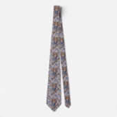 Trendy & Bold | Opal Luipaardprint Herenzijden Das (Voorkant)