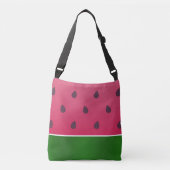Trendy Bold Watermelon Graphic Art Crossbody Tas (Voorkant)