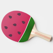 Trendy Bold Watermelon Graphic Art Tafeltennisbatje (Zijkant)