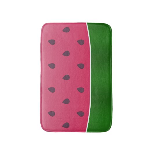 Trendy Bold Watermelon Graphic Badmat (Voorkant Verticaal)