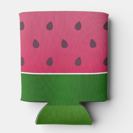 Trendy Bold Watermelon Graphic Blikjeskoeler (Achterkant)