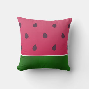 Trendy Bold Watermelon Graphic Kussen