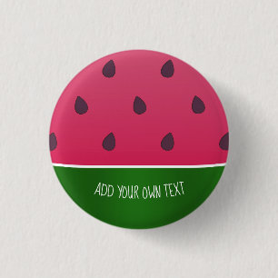 Trendy Bold Watermelon Graphic Ronde Button 3,2 Cm