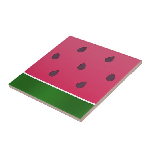 Trendy Bold Watermelon Graphic Tegeltje (Zijkant)
