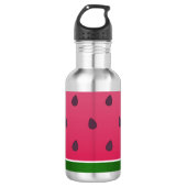 Trendy Bold Watermelon Graphic Waterfles (Voorkant)