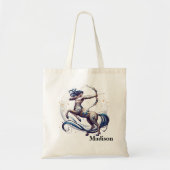 Trendy Boogschutter Waterverf Zodiac Design Tote Bag (Voorkant)