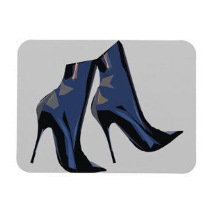 Trendy Boot Art Magneet