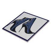 Trendy Boot Art Tegeltje (Zijkant)