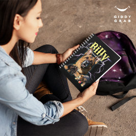 Trendy Bootleg Gepersonaliseerde Hond Foto 90s Planner