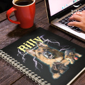 Trendy Bootleg Gepersonaliseerde Hond Foto 90s Planner