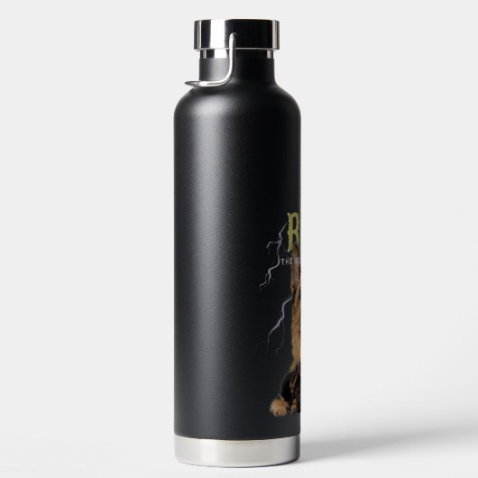 Trendy Bootleg Gepersonaliseerde Hond Foto 90s Waterfles (Rechts)