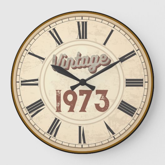 TRENDY BORN  1973 ROMAN NUMERALS GROTE KLOK (Voorkant)