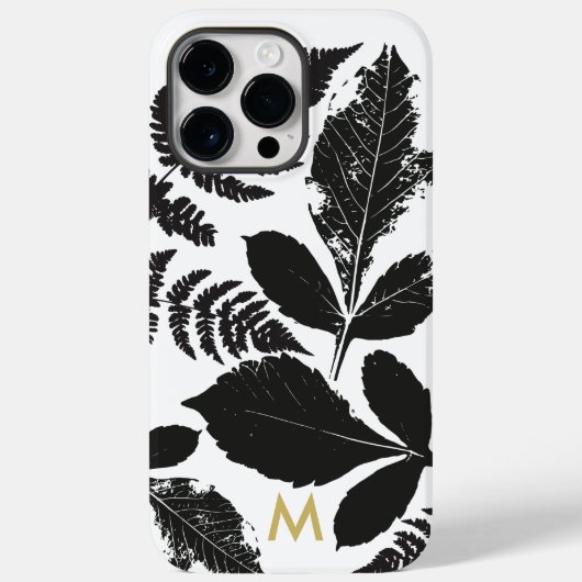 Trendy bosbladeren Case-Mate iPhone case (Achterkant)