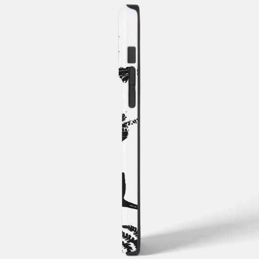 Trendy bosbladeren Case-Mate iPhone case (Achterkant / Links)