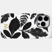 Trendy bosbladeren Case-Mate iPhone case (Achterkant (horizontaal))