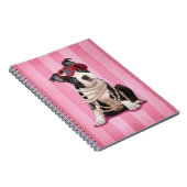Trendy Boston Terrier Notitieboek (Rechterzijde)