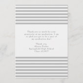 Trendy Botanical | Afstuderen Foto bedankt (Achterkant)