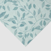 Trendy Botanical Greenery Pattern Tissuepapier (Detail)