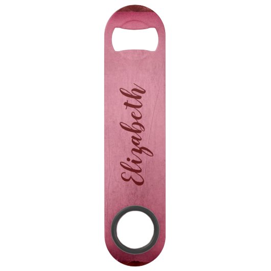 Trendy Bourgogne Speed Flessenopener (Voorkant)