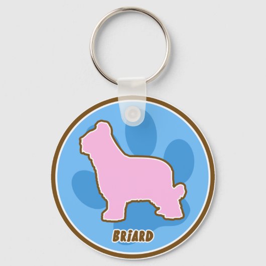 Trendy Briard Sleutelhanger (Voorkant)