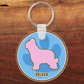 Trendy Briard Sleutelhanger (Voorkant)