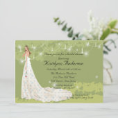 Trendy Bridal Shower Kaart (Staand voorkant)