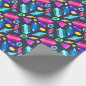 Trendy Bright Rainbow Pareltjes juwelen Cadeaupapier (Hoek)