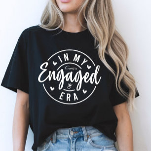 Trendy bruids T-shirt voor verlovings- en vrijgeze