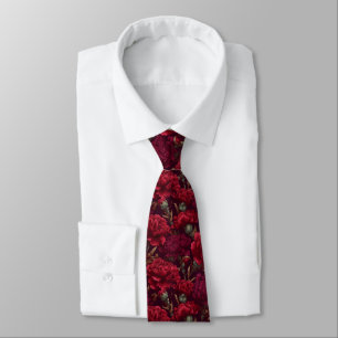 Trendy Bruidsjonker Cadeau Anjer Stropdas