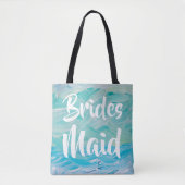 Trendy Bruidsmeisje Tote Bag (Voorkant)
