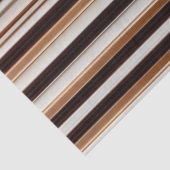 Trendy Bruin Wit Luxe Linnen Textuur Collectie Tissuepapier (Detail)