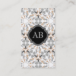 Trendy Bruine Honden Visitekaartje