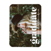 Trendy Bubble Afstuderen Flexible Photo Magnet Magneet (Verticaal)