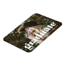 Trendy Bubble Afstuderen Flexible Photo Magnet Magneet