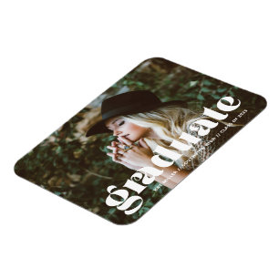 Trendy Bubble Afstuderen Flexible Photo Magnet Magneet