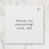 Trendy Bubble Graduation Party Bedankjes Labels (Achterkant)