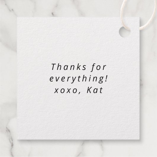 Trendy Bubble Graduation Party Bedankjes Labels (Achterkant)