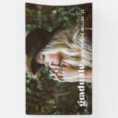 Trendy Bubble Graduation Party Spandoek (Verticaal)