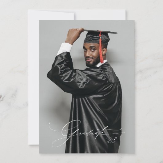 TRENDY BUDGET Aankondiging Afstuderen foto's (Voorkant)