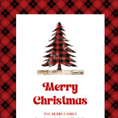 Trendy buffelruit kerstboom cadeautaszak medium cadeauzakje