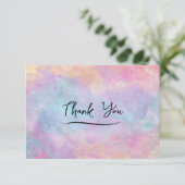 Trendy bulk business bedankkaarten bedankkaart (Staand voorkant)