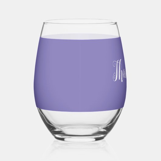 Trendy Bulk Dank u Thema Custom Wijnglas Zonder Voet (Rechts)